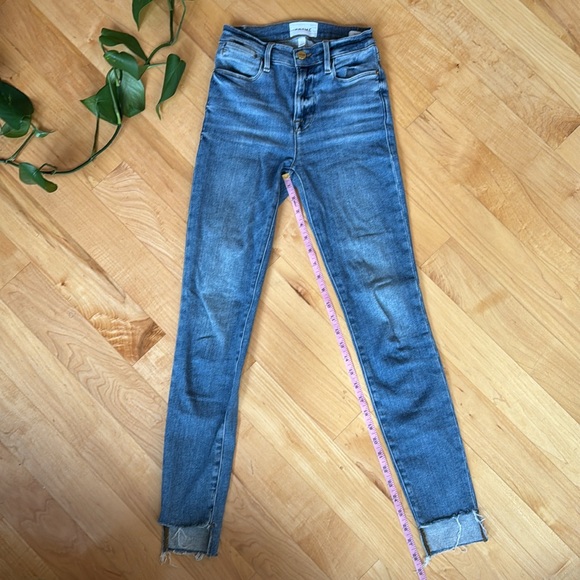 Frame | Denim | Blue | Size 24 - Picture 4 of 8